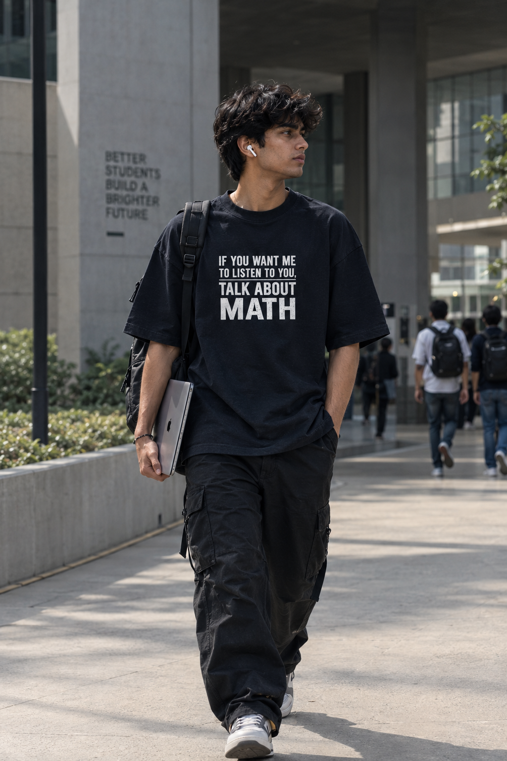 Math Lovers Oversized Tee